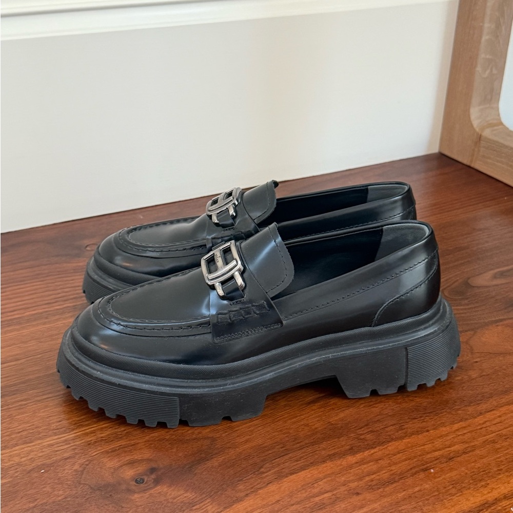Hogan Black Loafers